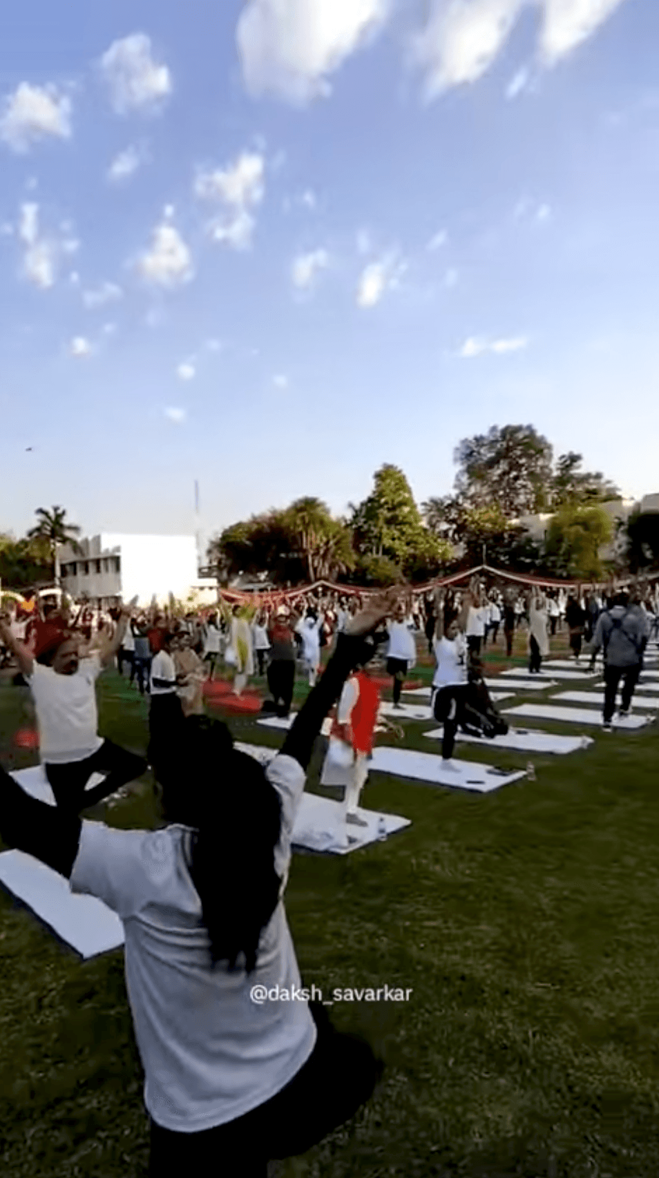 Akhanda Yoga Mahotsav At Amu campus Aligarh